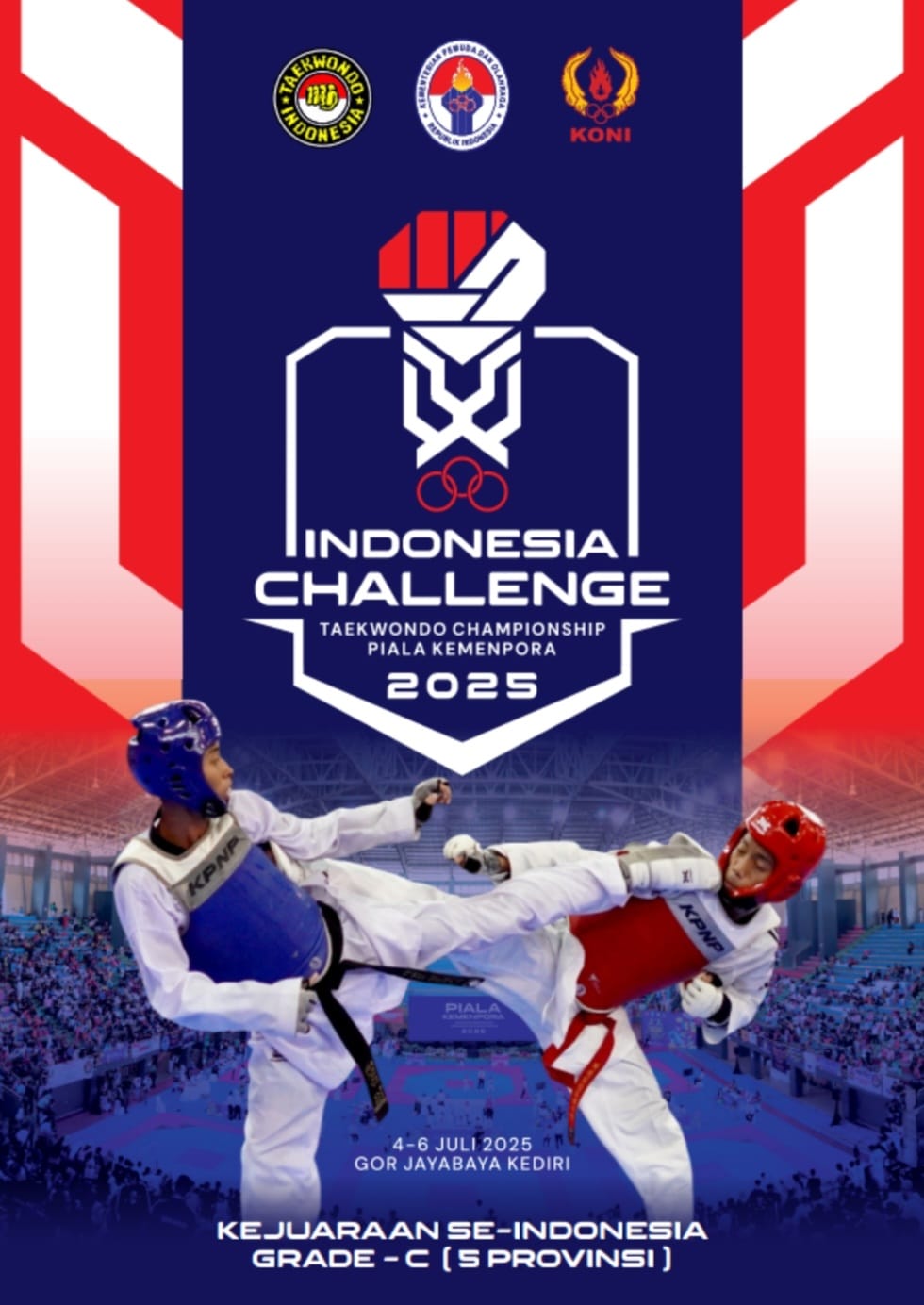 Ajang Pertarungan Prestasi Taekwondo di Tanah Air UII YOGYAKARTA